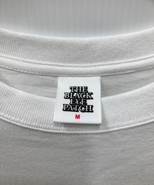 THE BLACK EYE PATCH（ブラックアイパッチ）THE BLACK EYE PATCH (ブラックアイパッチ) 千葉雄喜  (チバユウキ) プリントTシャツ ホワイト サイズ:Mの古着・服飾アイテム