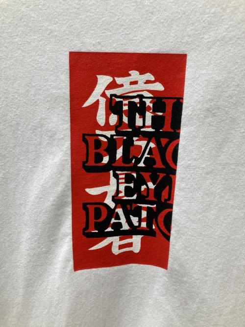 THE BLACK EYE PATCH（ブラックアイパッチ）THE BLACK EYE PATCH (ブラックアイパッチ) 千葉雄喜  (チバユウキ) プリントTシャツ ホワイト サイズ:Mの古着・服飾アイテム