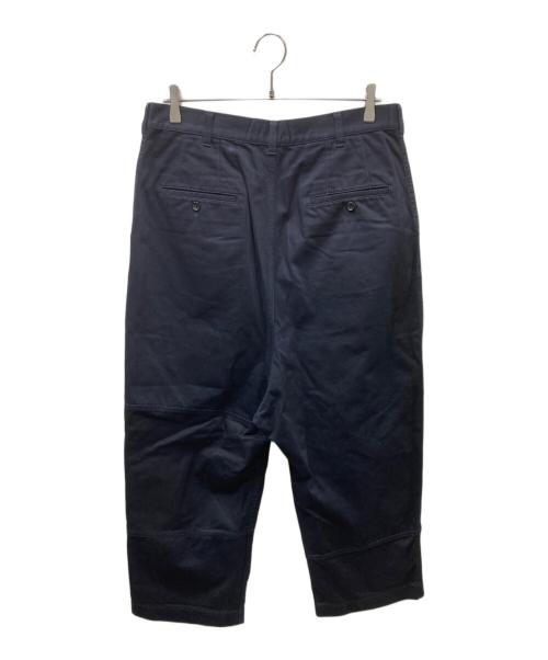 COMME des GARCONS HOMME（コムデギャルソン オム）COMME des GARCONS HOMME (コムデギャルソン オム) コットンツイルダブルニーパンツ ブラック サイズ:Mの古着・服飾アイテム