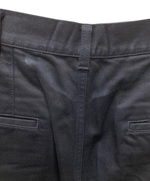 COMME des GARCONS HOMME（コムデギャルソン オム）COMME des GARCONS HOMME (コムデギャルソン オム) コットンツイルダブルニーパンツ ブラック サイズ:Mの古着・服飾アイテム