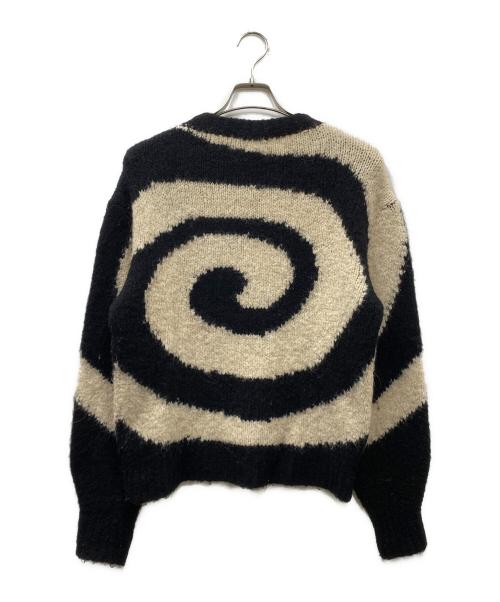 Paloma Wool（パロマウール）Paloma Wool (パロマウール) 渦巻きニット ブラック サイズ:Sの古着・服飾アイテム