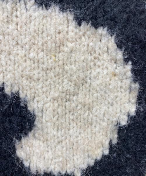 Paloma Wool（パロマウール）Paloma Wool (パロマウール) 渦巻きニット ブラック サイズ:Sの古着・服飾アイテム