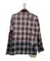 sacai (サカイ) 21SS Plaid Overdye Jacket シャツ パープル サイズ:1：15000円