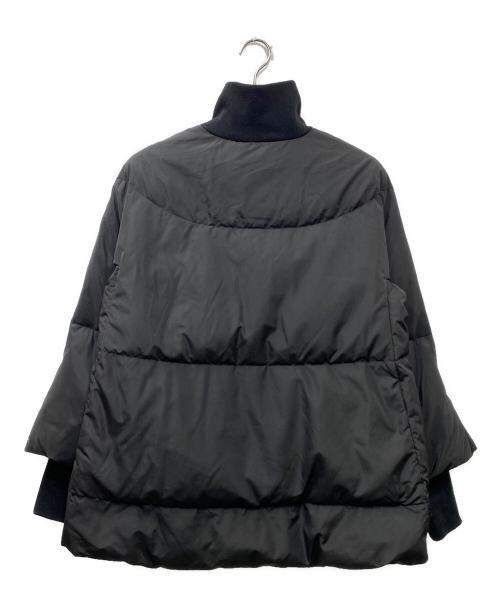 BEARDSLEY（ビアズリー）BEARDSLEY (ビアズリー) ジップフレアダウンジャケット ブラック サイズ:FREEの古着・服飾アイテム