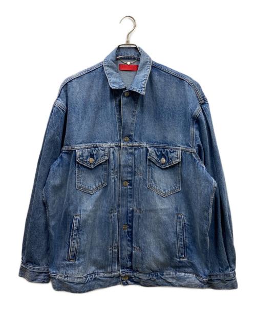 RED CARD（レッドカード）RED CARD (レッドカード) FRAY ID (フレイ アイディー) ルーズデニムジャケット インディゴ サイズ:FREEの古着・服飾アイテム