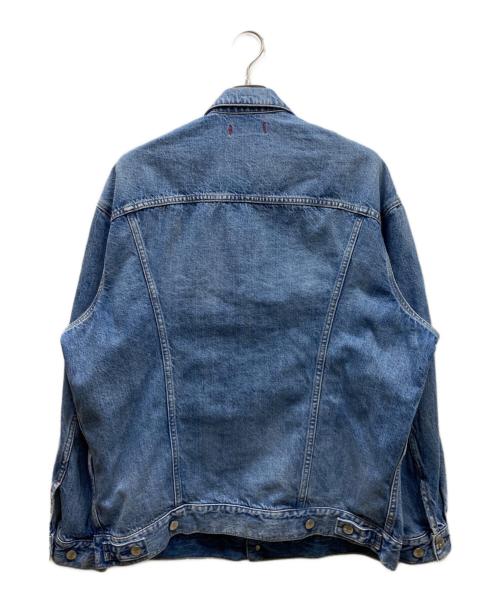 RED CARD（レッドカード）RED CARD (レッドカード) FRAY ID (フレイ アイディー) ルーズデニムジャケット インディゴ サイズ:FREEの古着・服飾アイテム