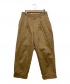 SCYEサイ）の古着「2タックチノテーパードパンツ」｜ベージュ