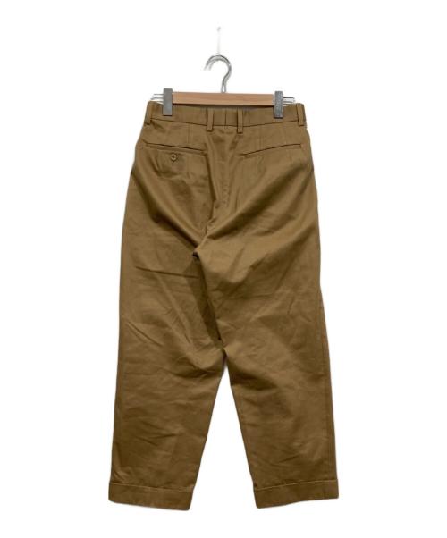 SCYE（サイ）SCYE (サイ) 2タックチノテーパードパンツ ベージュ サイズ:38の古着・服飾アイテム