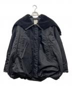 CLANEクラネ）の古着「STUDIOUS別注 BALLOON DESIGN HOODED N3B バルーンデザインフーデッドN3B」｜ブラック