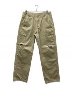 中古・古着通販】doublet (ダブレット) PHOTO PRINT PANTS グレー