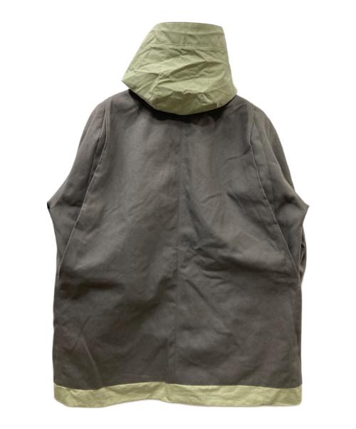sacai（サカイ）sacai (サカイ) CarHartt (カーハート) 24SS sacai Carhartt WIP Reversible Duck Coat リバーシブルダックコート グレー×グリーン サイズ:2の古着・服飾アイテム