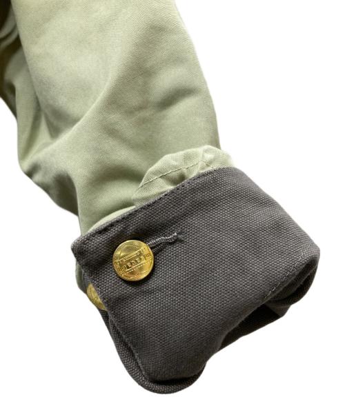 sacai（サカイ）sacai (サカイ) CarHartt (カーハート) 24SS sacai Carhartt WIP Reversible Duck Coat リバーシブルダックコート グレー×グリーン サイズ:2の古着・服飾アイテム