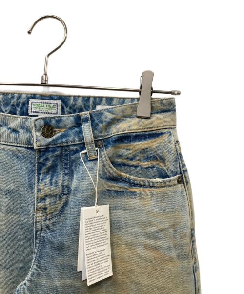 GUESS（ゲス）GUESS (ゲス) wide-leg jeans デニムパンツ ブルー サイズ:W24の古着・服飾アイテム