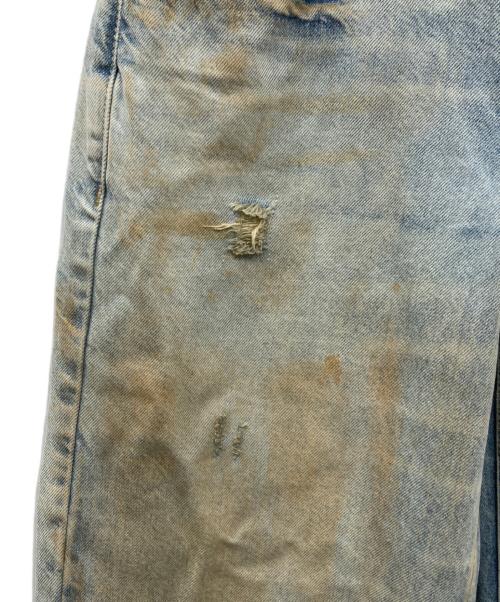 GUESS（ゲス）GUESS (ゲス) wide-leg jeans デニムパンツ ブルー サイズ:W24の古着・服飾アイテム