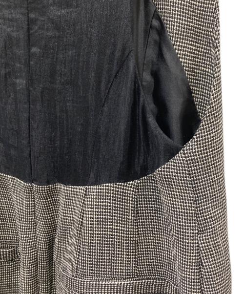 CLANE（クラネ）CLANE (クラネ) BACK SHEER MAXI ONEPIECE ノースリーブワンピース ベージュ×ブラック サイズ:2の古着・服飾アイテム