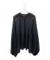 Deuxieme Classe（ドゥーズィエム クラス）の古着「ポリエステルシフォンシアーブラウス」｜ブラック