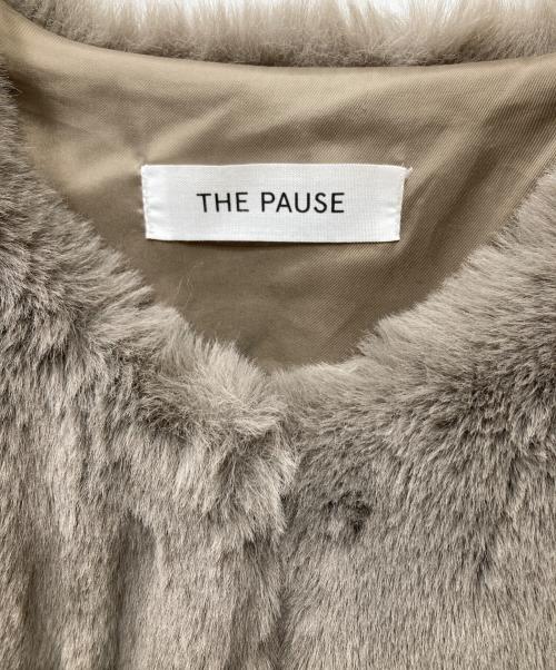 THE PAUSE（ザポーズ）the pause (ザポーズ) エコファージレ ブラウン サイズ:Freeの古着・服飾アイテム