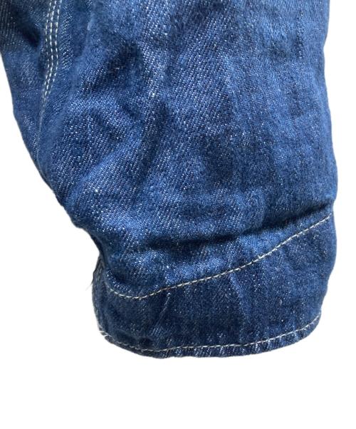 BEAMS PLUS（ビームスプラス）BEAMS PLUS (ビームスプラス) リネンエンジニアジャケット インディゴ サイズ:Lの古着・服飾アイテム