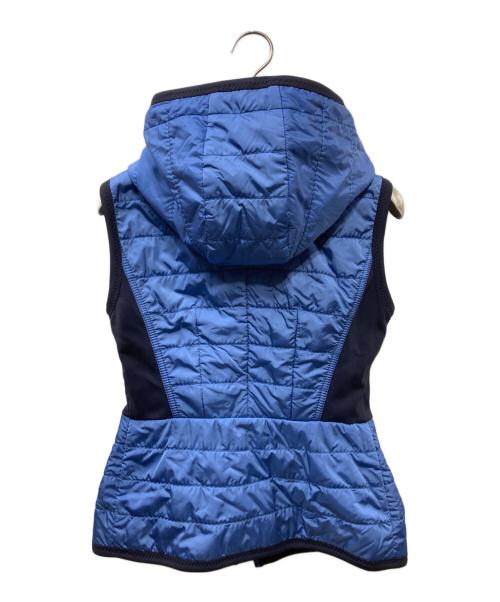 MONCLER（モンクレール）MONCLER (モンクレール) KUNZITE キルティングベスト ブルーの古着・服飾アイテム