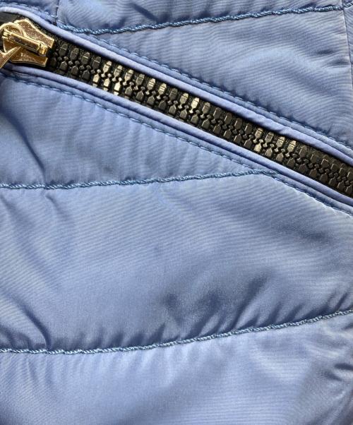 MONCLER（モンクレール）MONCLER (モンクレール) KUNZITE キルティングベスト ブルーの古着・服飾アイテム