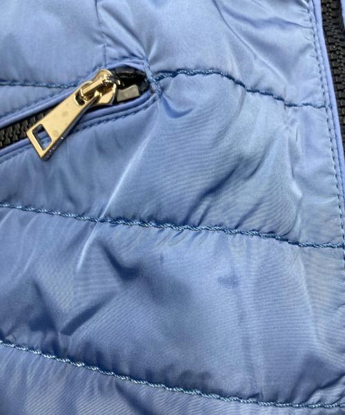 MONCLER（モンクレール）MONCLER (モンクレール) KUNZITE キルティングベスト ブルーの古着・服飾アイテム