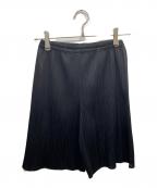 PLEATS PLEASEプリーツプリーズ）の古着「ショートパンツ」｜ブラック