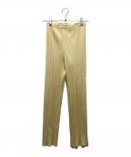 PLEATS PLEASEプリーツプリーズ）の古着「プリーツパンツ」｜ベージュ