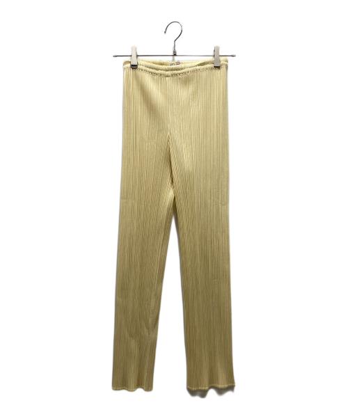PLEATS PLEASE（プリーツプリーズ）PLEATS PLEASE (プリーツプリーズ) プリーツパンツ ベージュ サイズ:1の古着・服飾アイテム