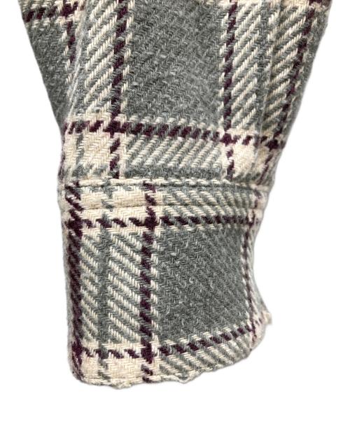 SYUMAN.（シュウマン）SYUMAN. (シュウマン) カットオフナンバリングシャツ ベージュ サイズ:SIZE2の古着・服飾アイテム