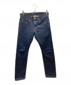RRLダブルアールエル）の古着「16oz Rinsed Selvedge Denim - Slim Fit デニムパンツ」｜インディゴ