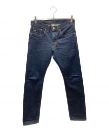 RRL（ダブルアールエル）の古着「16oz Rinsed Selvedge Denim - Slim Fit デニムパンツ」｜インディゴ
