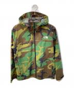 THE NORTH FACEザ ノース フェイス）の古着「NOVELTY VENTURE JACKET マウンテンパーカー」｜ブラウン×グリーン