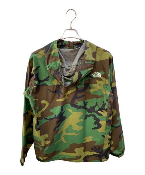 THE NORTH FACE（ザ ノース フェイス）THE NORTH FACE (ザ ノース フェイス) NOVELTY VENTURE JACKET マウンテンパーカー ブラウン×グリーン サイズ:Lの古着・服飾アイテム