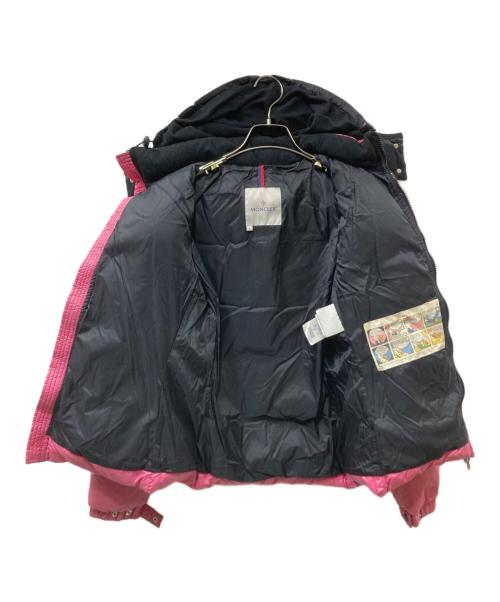 MONCLER（モンクレール）MONCLER (モンクレール) PEPPER ダウンジャケット ピンク サイズ:1の古着・服飾アイテム