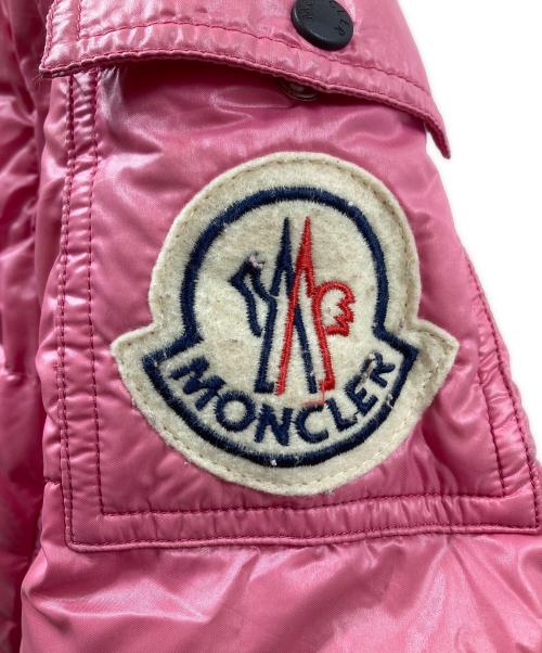 MONCLER（モンクレール）MONCLER (モンクレール) PEPPER ダウンジャケット ピンク サイズ:1の古着・服飾アイテム