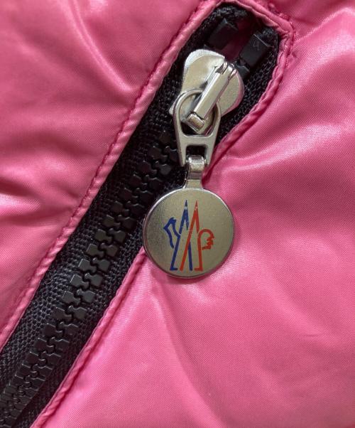 MONCLER（モンクレール）MONCLER (モンクレール) PEPPER ダウンジャケット ピンク サイズ:1の古着・服飾アイテム