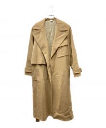 ELIN（エリン）の古着「カシミヤタッチウールオーバーコート」｜キャメル