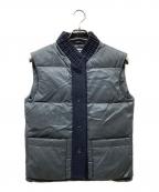 JIL SANDERジルサンダー）の古着「ダウンベスト」｜グレー