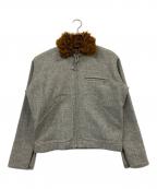 Fake Ass Flowersフェイク アス フラワーズ）の古着「デザインジャケット」｜グレー