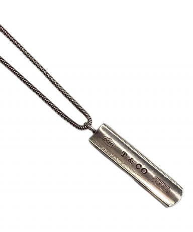 【美品】TIFFANY&Co. 1837 ナローバー ネックレス シルバー925 TIFFANY&Co.（ティファニー） 美品 Tiffany&Co 1837 ナローバー