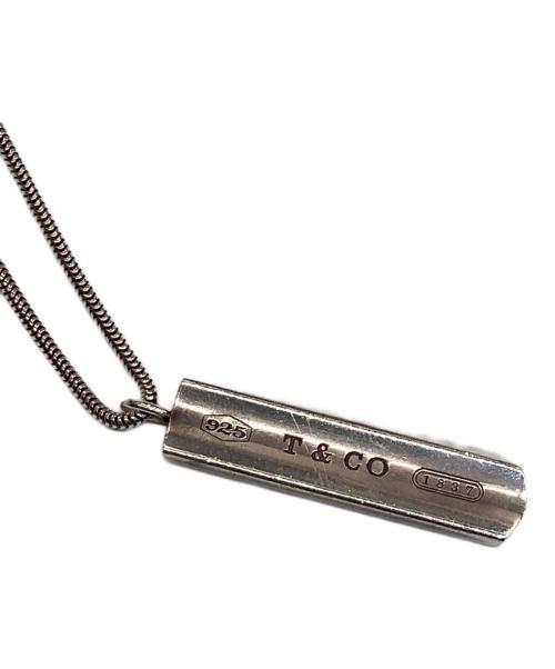 TIFFANY & Co.（ティファニー）TIFFANY & Co. (ティファニー) 1837 ナローバー ネックレス シルバー サイズ:OneSizeの古着・服飾アイテム