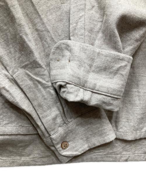 UNUSED（アンユーズド）UNUSED (アンユーズド) US2526 flannel shirt BEIGE フランネルシャツ ベージュ サイズ:3の古着・服飾アイテム