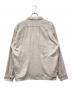 UNUSED (アンユーズド) US2526 flannel shirt BEIGE フランネルシャツ ベージュ サイズ:3：12000円