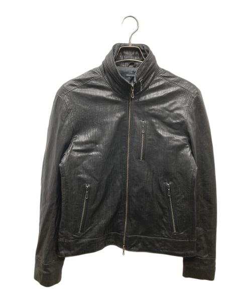 SCHAFFEN（シャッフェン）SCHAFFEN (シャッフェン) ラムレザージャケット ブラック サイズ:SIZE 2の古着・服飾アイテム