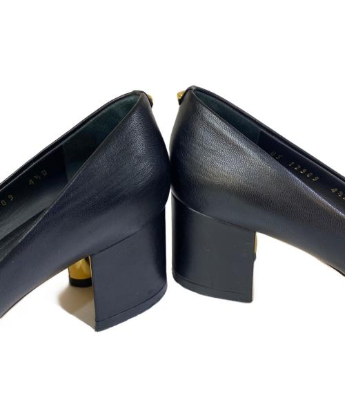 Salvatore Ferragamo（サルヴァトーレ フェラガモ）Salvatore Ferragamo (サルヴァトーレ フェラガモ) ハイヒールパンプス ブラック サイズ:4　1/2　Dの古着・服飾アイテム