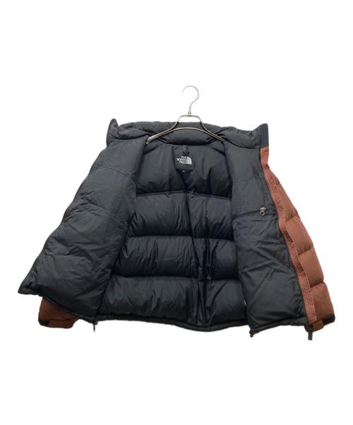 THE NORTH FACE（ザ ノース フェイス）THE NORTH FACE (ザ ノース フェイス) Short Nuptse Jacket ショートヌプシジャケット ブラウン×ブラック サイズ:SIZE Lの古着・服飾アイテム