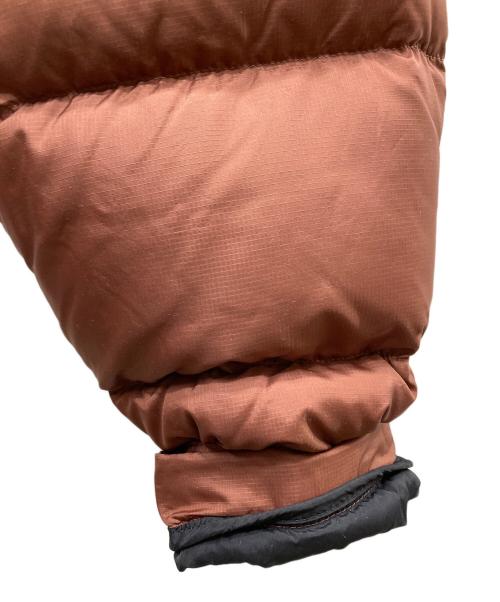 THE NORTH FACE（ザ ノース フェイス）THE NORTH FACE (ザ ノース フェイス) Short Nuptse Jacket ショートヌプシジャケット ブラウン×ブラック サイズ:SIZE Lの古着・服飾アイテム