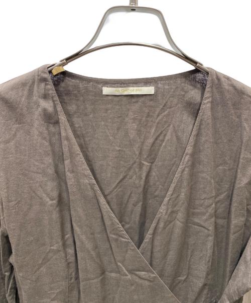 ne quittez pas（ヌキテパ）ne quittez pas (ヌキテパ) ロングスリーブワンピース ブラウン サイズ:記載なしの古着・服飾アイテム