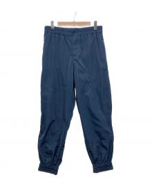 QASIMI（カシミ）の古着「ギャザーパンツ」｜ネイビー