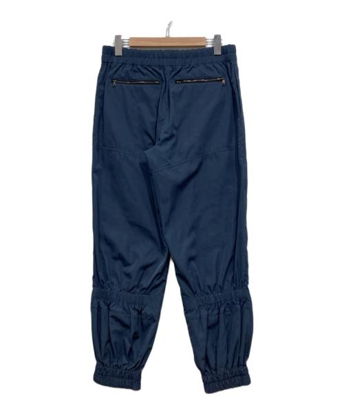 QASIMI（カシミ）QASIMI (カシミ) ギャザーパンツ ネイビー サイズ:48の古着・服飾アイテム